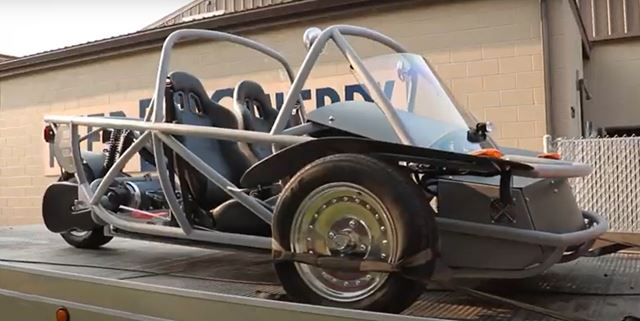 Three-wheeled vehicle called the Switch