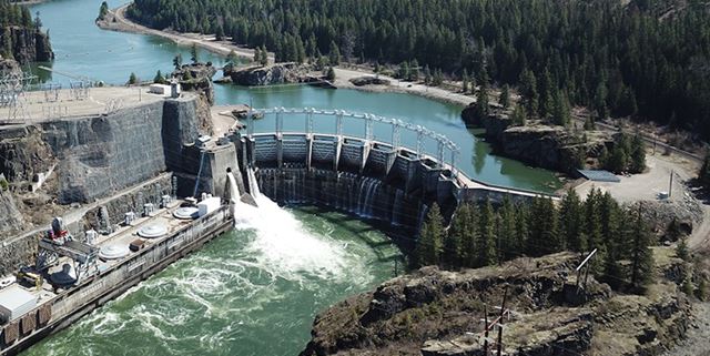 Cabinet Gorge dam