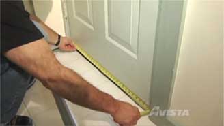 Keep out drafts by installing this easy door sweep yourself.